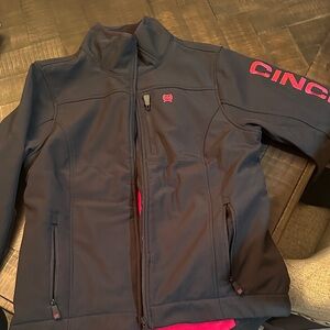 Cinch Concealed Carry Firearm  Black Jacket with Pink Details